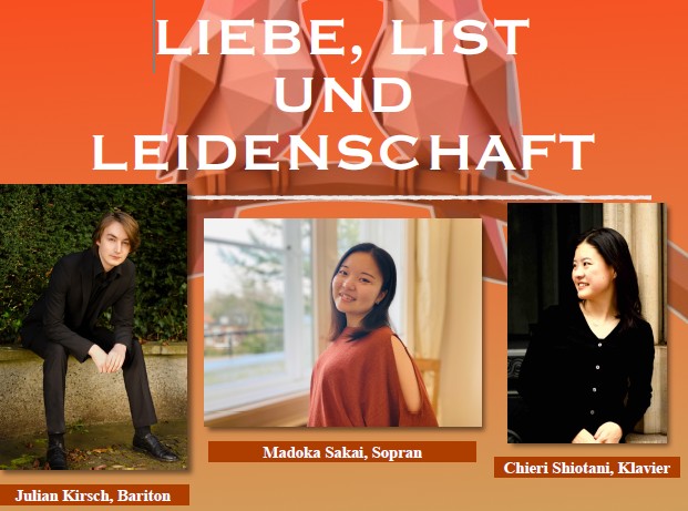 konzert: LIEBE, LIST UND LEIDENSCHAFT Eine komische Beziehung zwischen Sopran & Bariton Madoka